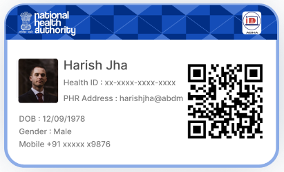 ABHA CARD PVC ORDER